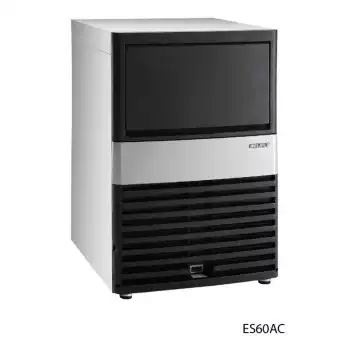 Wan Lido Huizhe Ice Maker 27kg Small Square Ice Machine ES60AC Bar Cafe Integrated Commercial