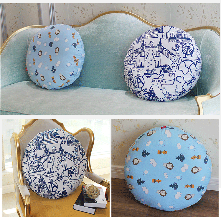 Handmade futon đệm dày vải bông lớn trà đạo Nhật Bản Bắc Âu Thiền thiền tatami thảm tròn - Ghế đệm / đệm Sofa mua thảm lót ghế sofa