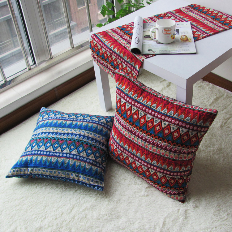 [Hai miếng] Gối sofa cotton Cotton IKEA đệm quốc gia Hỗ trợ tùy biến bộ chăn gối ngủ văn phòng giá rẻ