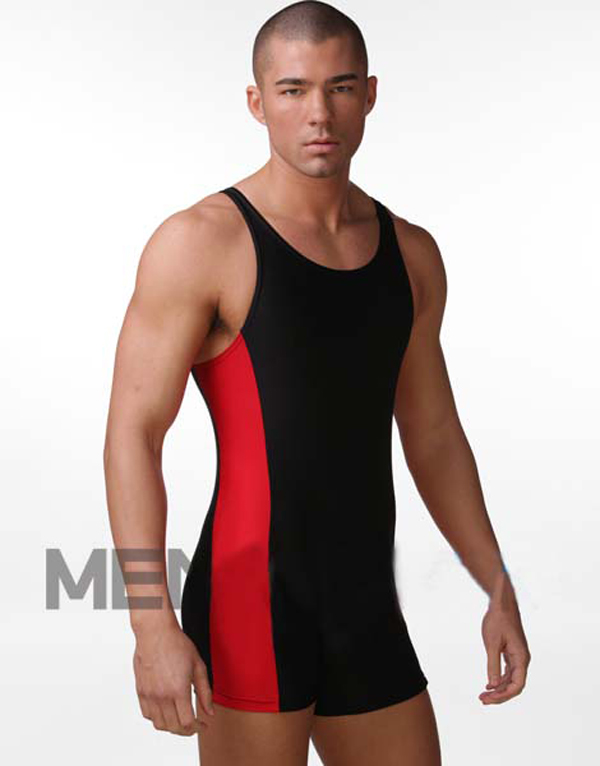 Áo vest nam màu xanh bó sát tùy chỉnh với đồ bơi nam một mảnh, đồ bơi một mảnh - Nam bơi đầm đồ bơi nam có áo