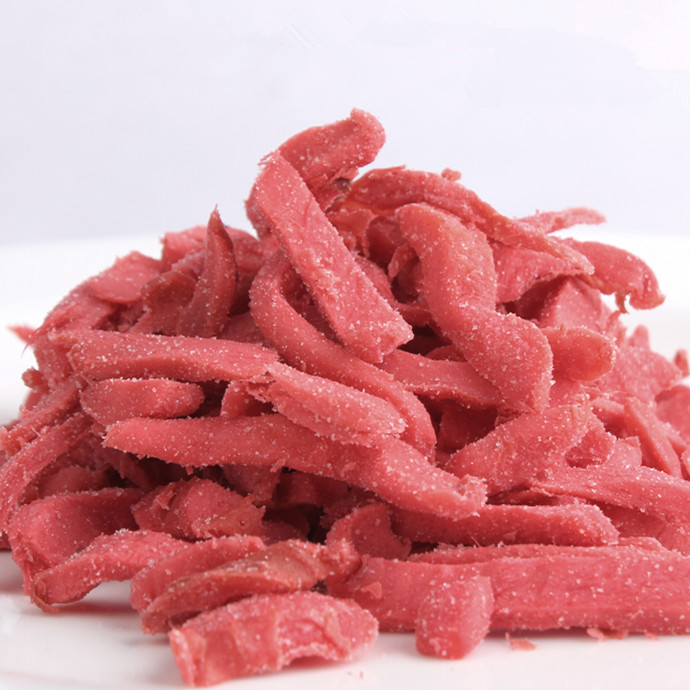Red ginger dried salty sweet spicy taste ginger snacks Hunan specialty Yanjin Jinmei ginger Tuo Five-flavor ginger slices bulk 500g