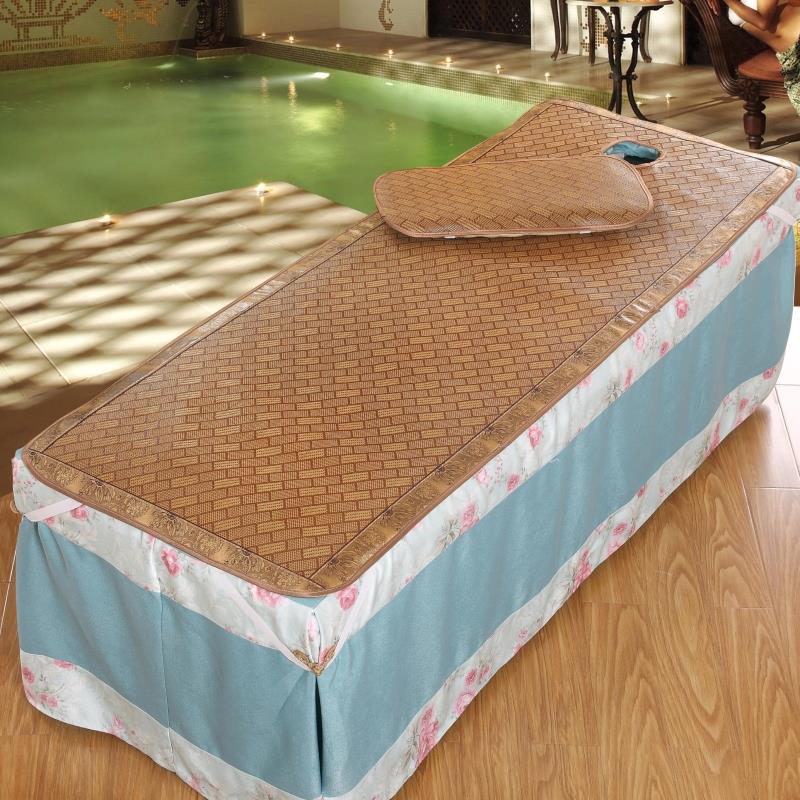 [Special] mỗi ngày giường đẹp giường massage ghế massage lụa băng mat mat thẩm mỹ viện cung cấp phụ trợ miễn phí vận chuyển - Thảm mùa hè chiếu tre cao bằng