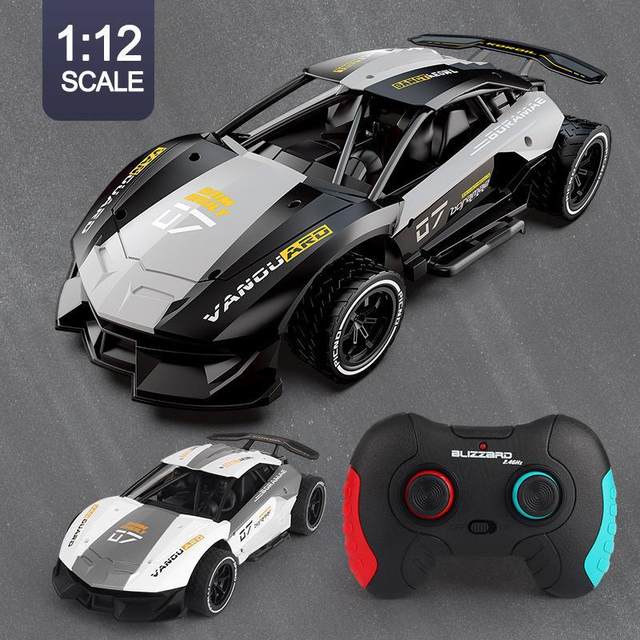 2.4GHz1 12 Large Boy Toy Remote Control Car Handle Remote Control High Speed Drift Racing Children's Car Toy