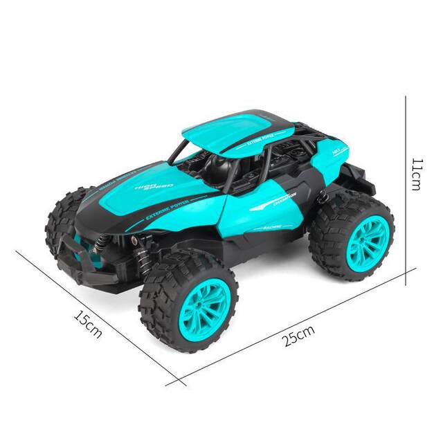 2.4g Four-Way 1:16 High-Speed Remote Control Off-Road Vehicle Alloy Remote Control Car Racing Handle Children's Boy Toy Baby