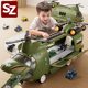 Inertial Transport Aircraft Helicopter Educational Sound and Light Artificial Military Model Track Ejection Kidsren's Toy