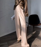 Универсальные осенние штаны, штаны-клёш, свободный прямой крой