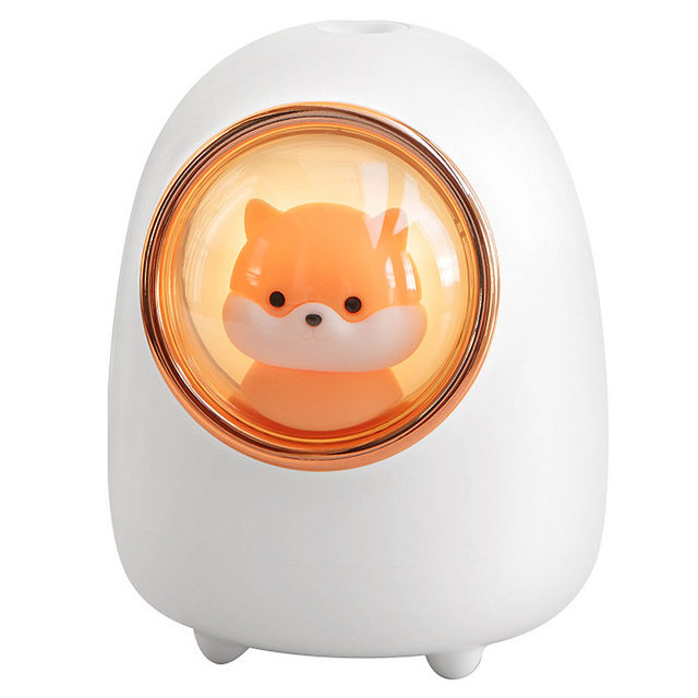 Cute Pet Space Capsule Humidifier ເຄື່ອງຟອກອາກາດແບບໃໝ່ທີ່ໜ້າຮັກໜ້າຮັກແບບ Mini USB Rechargeable Home Desktop Air Purifier