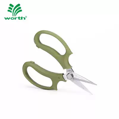 Worth gardening pruning scissors Household pointed pruning branches branch potted plant pruning tool Floral scissors