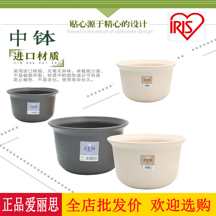 Alice Flower Pot Resin Plastic Minima Thickened Germline Multi Meat Ground Balcony IRIS Round High Germline Dish
