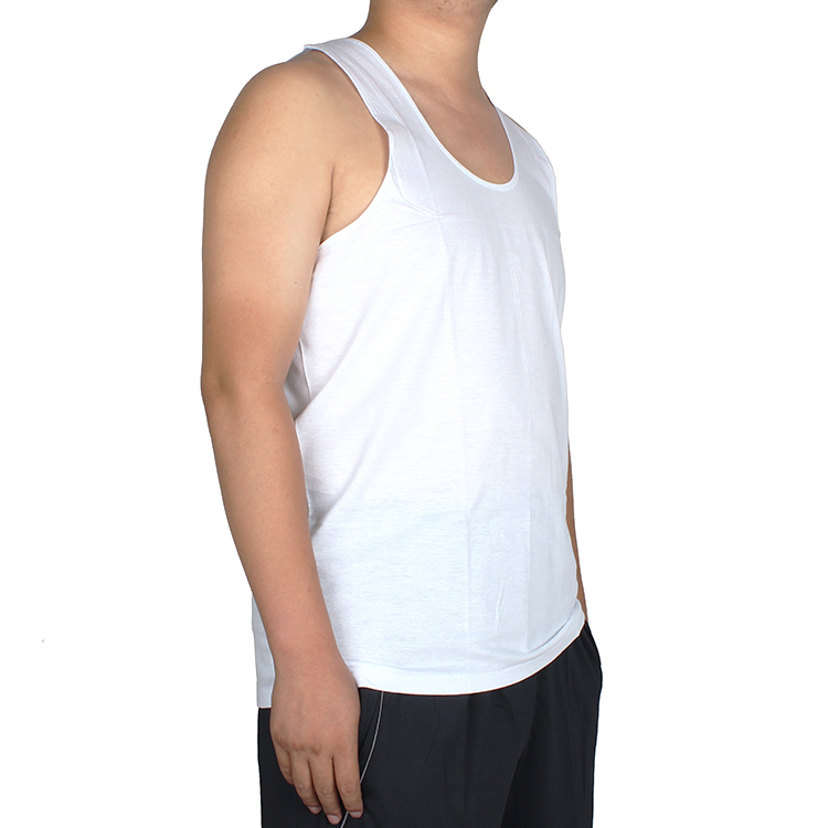 Mùa hè trung niên nam cotton thấm mồ hôi vest Mùa hè không tay áo vest vest người cao tuổi áo rời shop quần áo thể thao