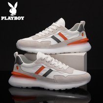 Playboy mens shoes summer mens breathable mesh mesh shoes mens casual sports running shoes mens travel shoes men