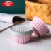 Trăm Kim cương Nhôm Lá Baking Baking Hỗ trợ 10 Vòng Phô mai mài mòn Bánh nhỏ Khuôn nướng Pudding Mousse Cup Baking Mold - Tự làm khuôn nướng