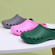 Dép đi trong phòng mổ cho nữ, giày y tá y tế chống trượt thoáng khí 2023 chăm sóc y tế 2023 giày phẫu thuật, giày bác sĩ bệnh viện cho nam giày quai hau nam