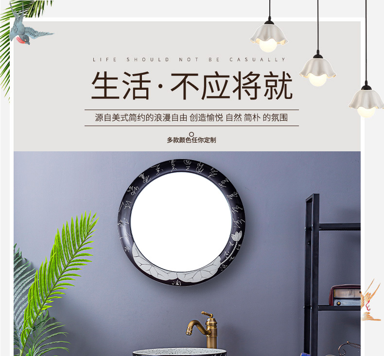 Household lavabo floor pillar basin courtyard balcony toilet stage basin integrated basin ceramic lavatory 3