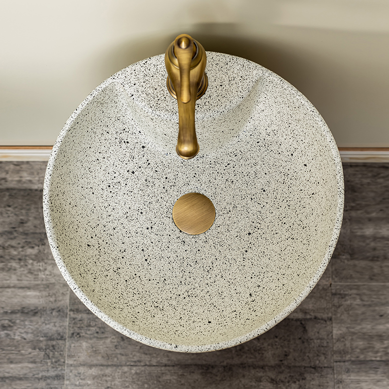 Pillar lavabo courtyard pool floor integrated basin balcony column basin ceramic lavatory toilet 6