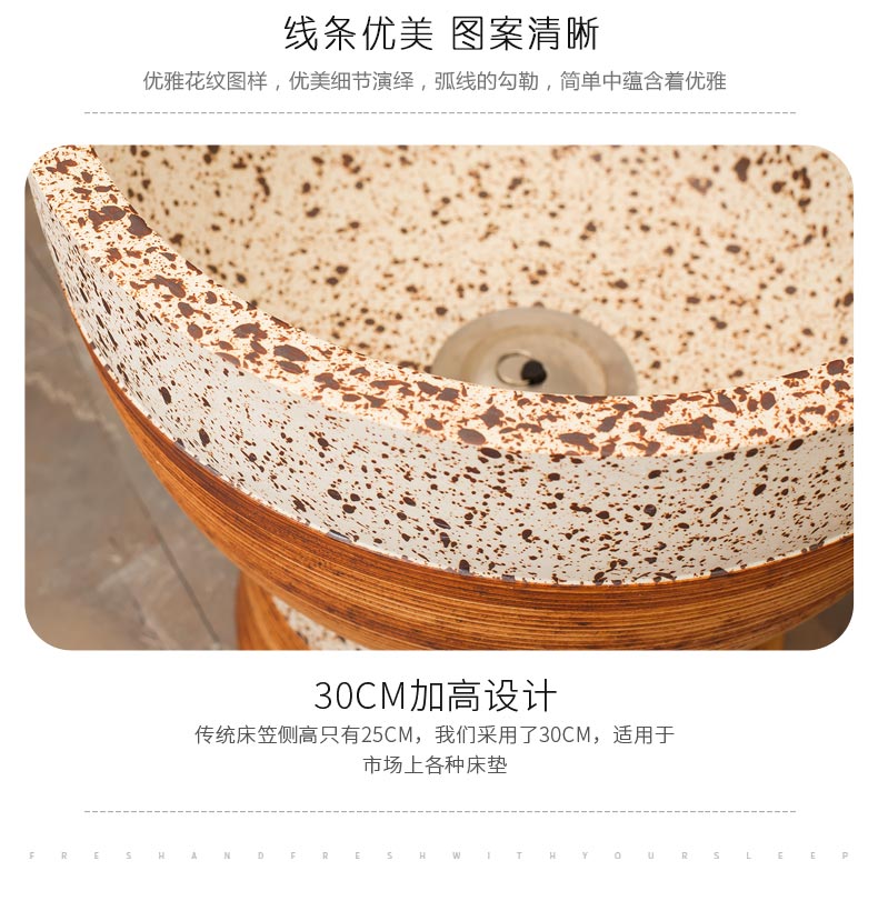 The Mop pool balcony Mop pool Chinese ceramic art basin of Mop Mop pool toilet archaize Mop pool