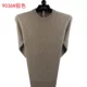 Vàng thỏ cashmere áo len nam mùa đông rắn màu cashmere nửa cổ áo cao cổ nam yak cashmere áo len dệt kim thanh niên - Áo len