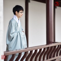 Dongting Hanfeng Han Han clothing mens clothing)Light green West Material Road (blue tour)