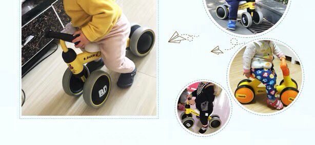giá xe thăng bằng Xe cân bằng trẻ em B.Ducks xe con vịt nhỏ màu vàng xoắn xe tay ga 1-3 tuổi quà tặng trẻ em đi bộ chính hãng - Smart Scooter xe thăng bằng zycom