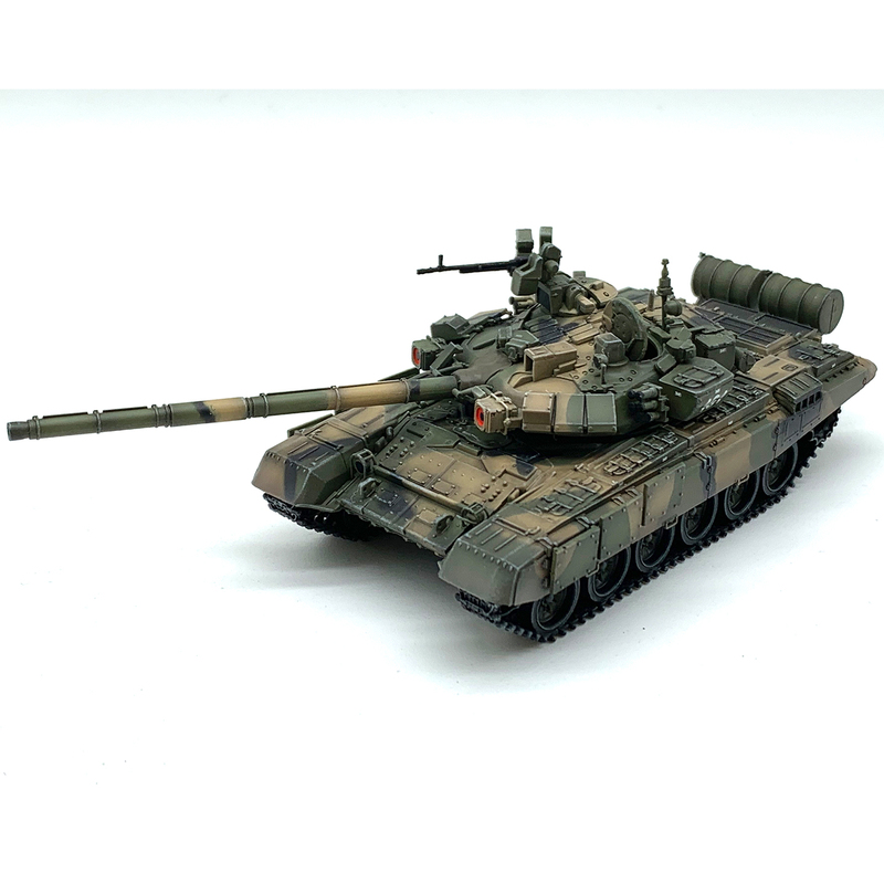 Artisan Russian T-90 Main Battle Tank Model, Fifth Guards Tank Division of the Siberian Military District, Purple Light