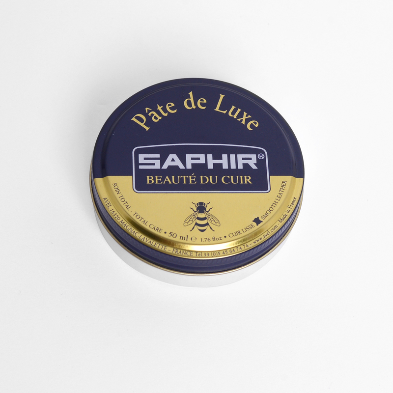 Saphir Shafiya Beeswax Cream Genuine Leather Shining Cream Shoe Polish Bag Julian Polishing Leather Goods Care and Maintenance