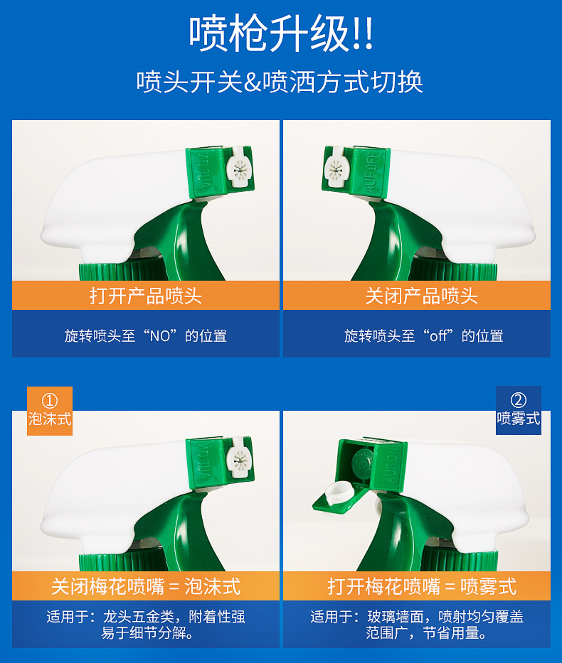 tẩy rửa nhà vệ sinh Phòng tắm nhập khẩu quy mô tẩy kính sạch nước bằng thép không gỉ vòi nước tẩy cặn chất khử nhiễm mạnh - Trang chủ nước tẩy nhà vệ sinh giá