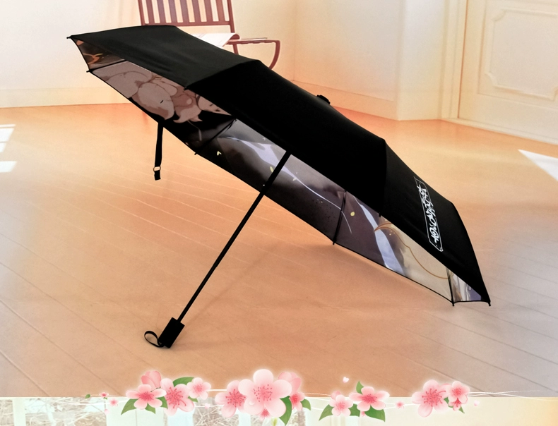 Người đàn ông có thể chính thức danh sách quái vật Feng Xi Su chín đứa trẻ bằng nhựa chống nắng màu đen hoạt hình ô xung quanh quà tặng sinh nhật - Carton / Hoạt hình liên quan