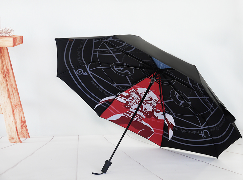 Mango Steel Nhà giả kim Edward Umbrella Hoạt hình ngoại vi Món quà sinh nhật thứ hai Cá tính sáng tạo - Carton / Hoạt hình liên quan hình sticker