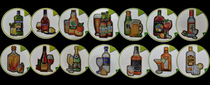 (Zhang Xiaolang) Cross-stitch DMC R line self-matching kit plastic board refrigerator sticker bottle