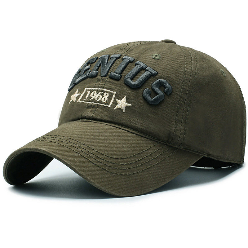 Hat male camouflage Korean version tide outdoor casual fashion baseball cap embroidery sunshade sunscreen tactical spring and autumn cap