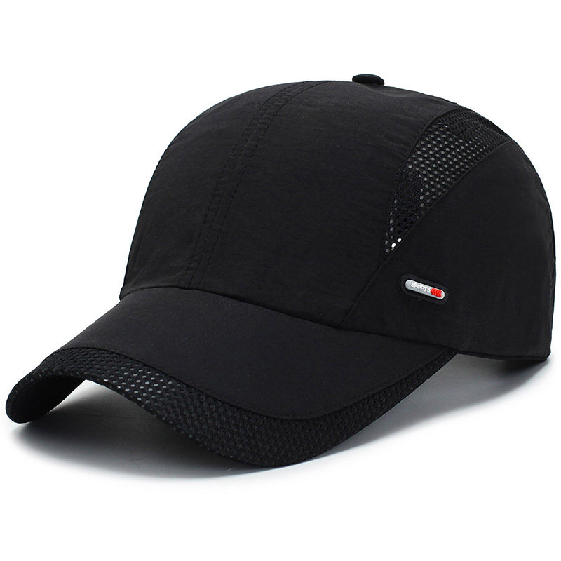 Summer sun hat men's breathable mesh cap quick-drying cap Korean version outdoor sports sunscreen sunshade baseball cap ultra-thin