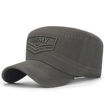 Hats Mens Spring and Autumn New Joker Military Hat Outdoor Shade Top Hat Fashion Sunscreen Camouflage Cap Cotton