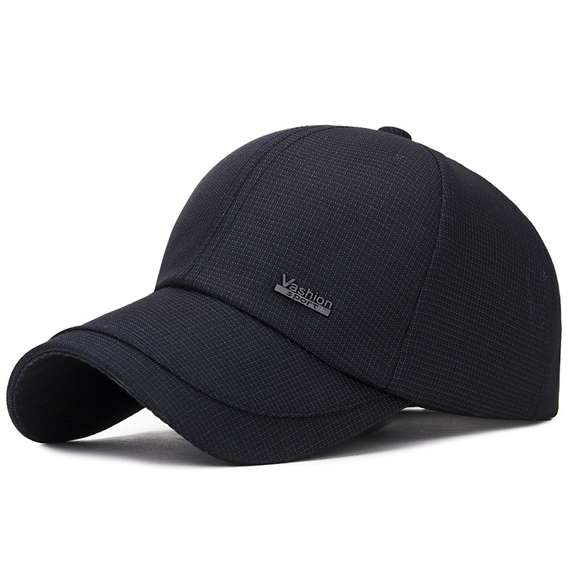 Men's hat Seniors Spring Autumn Season Duck Tongue Cap Seniors Baseball Cap Casual Dad Grandpa Sunhat Thin