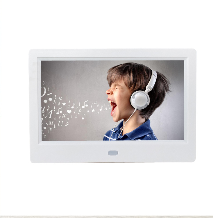 Tất cả mới 7 inch 1024 * 600 HD màn hình LED khung ảnh kỹ thuật số album điện tử khung ảnh quảng cáo video máy