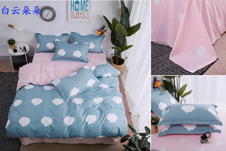 Net đỏ phim hoạt hình 1,5 m chăn đơn mảnh 1,8x2.0 m chăn đôi 200x230 ký túc xá chăn đơn chăn điều hòa
