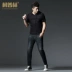 Mùa hè nam trùm đầu áo thun ngắn tay thời trang đường phố Hàn Quốc phiên bản áo hoodie tự tay nửa áo thun nam mùa hè - Áo phông ngắn Mẫu áo phông nam đẹp 2020 Áo phông ngắn