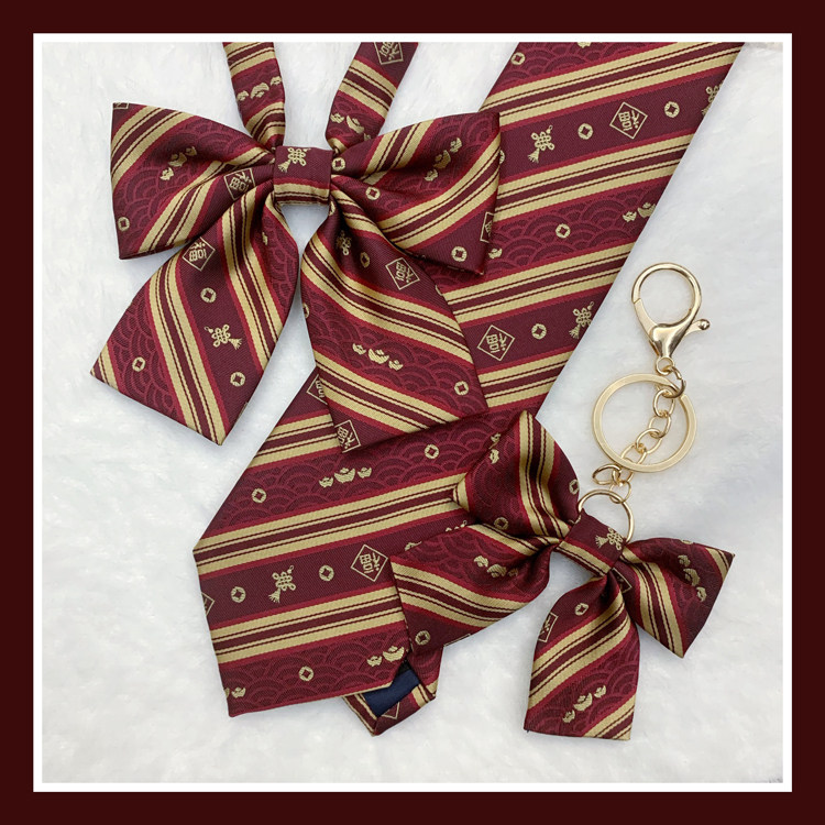 (Spot) Original Money Rolling JKDK Uniform Bow Tie Tie
