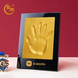 金朔 Модель рук, отпечаток рук, чернильная подушечка, золотой сувенир, делается под заказ