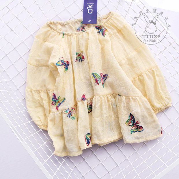 Chemise fille à manche longue - Ref 2085779 Image 8