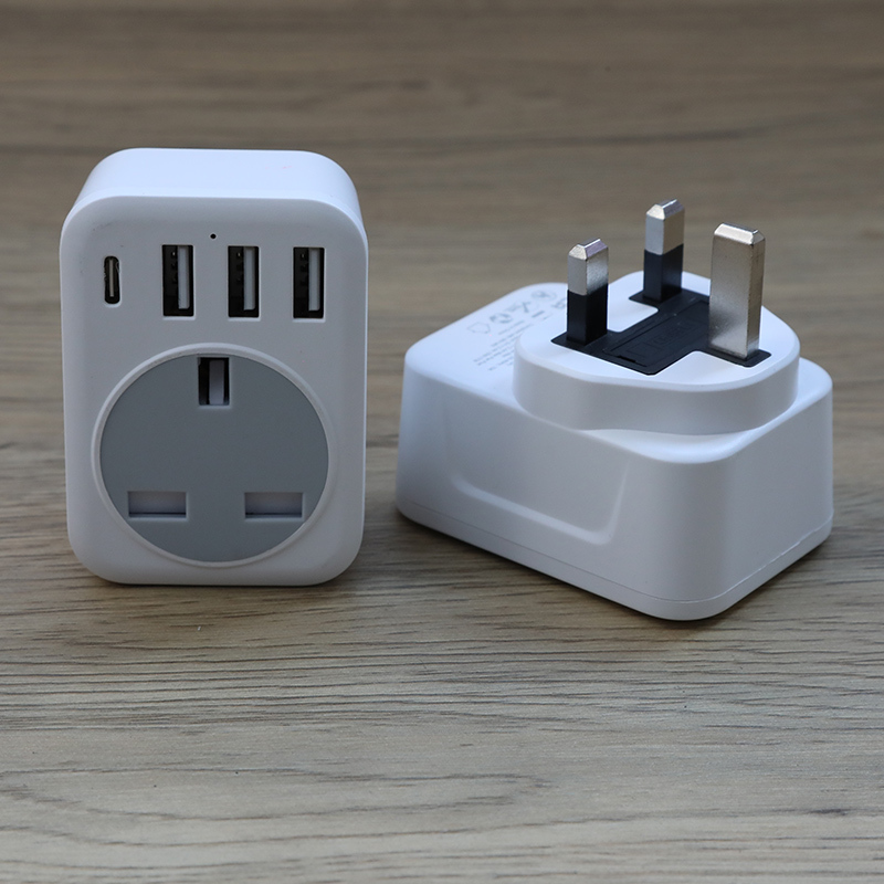 Wireless Hong Kong Plug British Standard Multi-Function Power Strip USB Socket Type-C Multi-Port Converter Malaysia