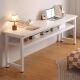 Living Room Sofa Back Storage Rack, Bedroom Bedside/End-Of-Bed Long Cabinet, Gap-Filling Wall-Side Ultra-Narrow Storage Cabinet