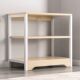 Floor-Standing Storage Rack for Study Room, Corner Storage Rack for Living Room, Display Rack Next to Sofa, Multi-Layer Simple Narrow Gap Low Bookshelf
