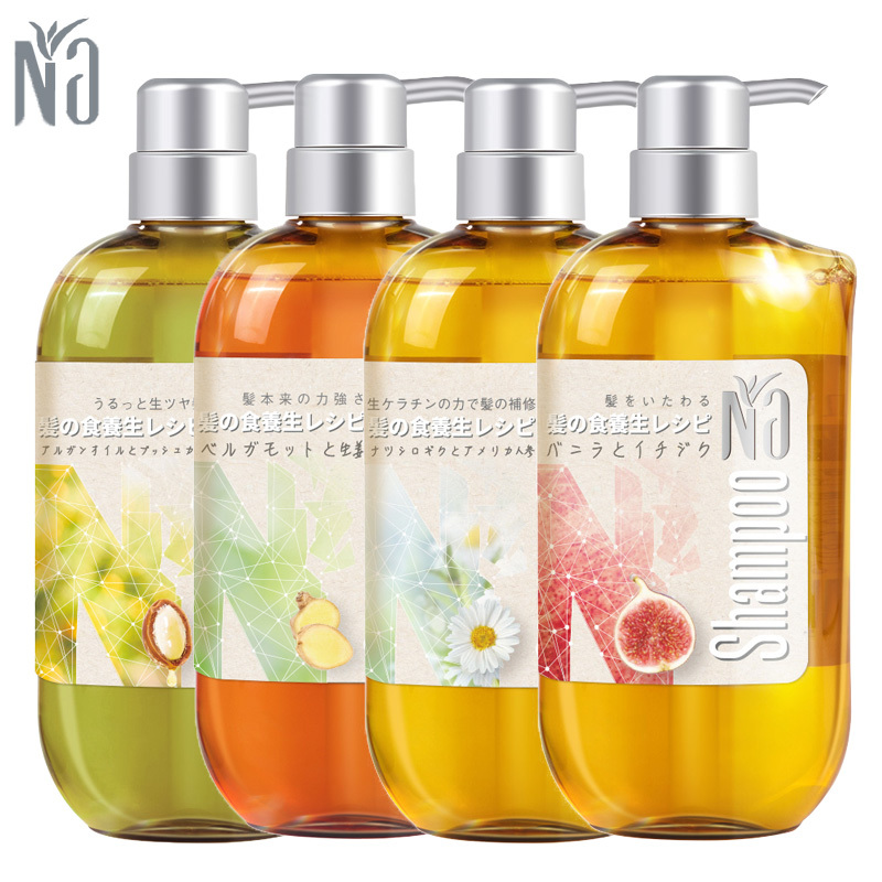 Na Nai Eighteen Herbal Oil Control Shampoo with Ginger, Bergamot, and Chamomile, Set to Expire in September 2027, Genuine Product