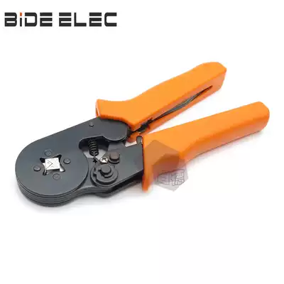 SA6-4O Self-adjusting tube-type end crimping pliers Mini E-shaped needle-type end crimping pliers 0 25-6 square