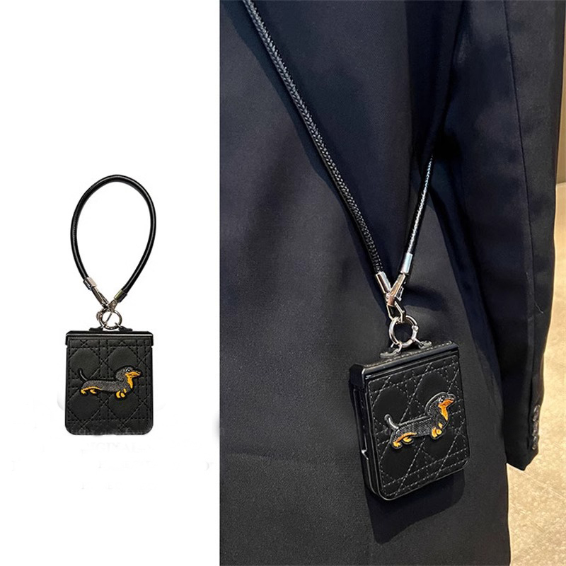 Suitable for Motorola Motorazr50 Phone Case, Motorazr40Ultra High-End Diamond Pattern Leather Handbag, New Motorazr50Ultra Crossbody Trendy Brand