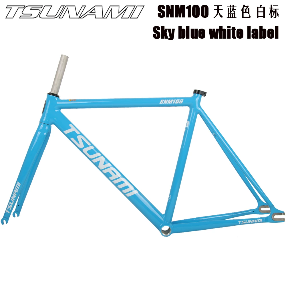 TSUNAMI Tsunami SNM100 Dead Fly Single Speed Aluminum Alloy Racing Field Bike 700C Frame