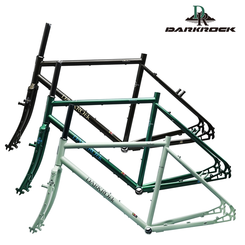 Darkrock Super Travel Black Rock Dr Long-Distance Chrome-Molybdenum Steel Travel Bicycle Steel Frame Sichuan-Tibet Cycling