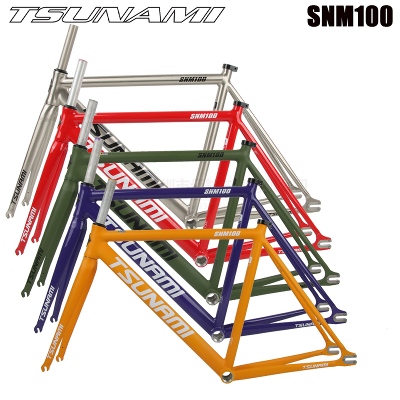 Tsunami Snm100 Pioneer Fixed Gear Aluminum Alloy Racing Track Bike Frame