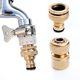 ເຄື່ອງຊັກຜ້າ faucet universal connector accessories interface gun water inlet pipe car wash quick docking adapter conversion 46 minutes