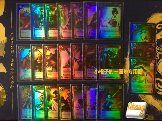 (Genuine Collection) Board Game Three Kingdoms Kill English Version English Flash Card Uncoded Guo Jia Sun Quan Guan Yu Diao Chan Zhang Fei